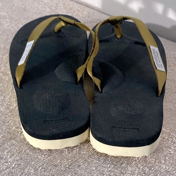 Suicoke Gold Strap Flip Flops 4 - Picture 4 of 14